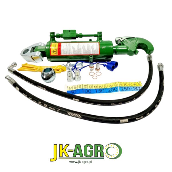 AL175552 Cięgło hydrauliczne (Kat.3/3) Przegub i CBM Q.R. Hak, średnica cylindra: 90mm, Długość min : 580mm.
