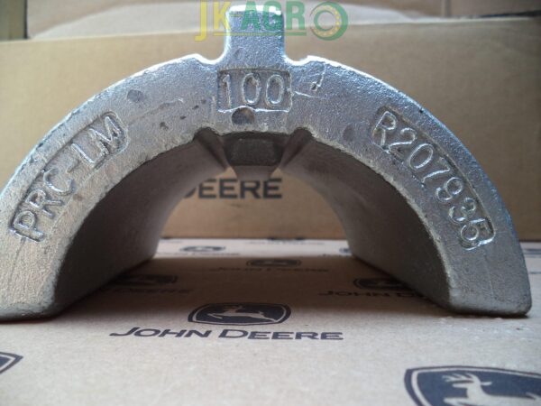 R207935 Mocowanie osi z klinem oś 100mm org.