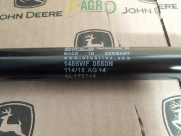 Siłownik gazowy Stabilus L379-580N CA1456WF RE206116, AL175748