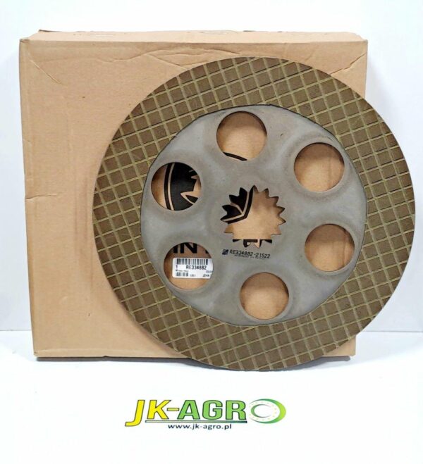 RE334882 Tarcze hamulcowa org. wersja euopejska grubość 7,69mm