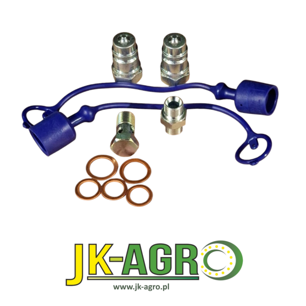 AL175552 Łącznik centralny hydrauliczny CBM czarny  3/3 średnica cylindra 90mm  620-840mm