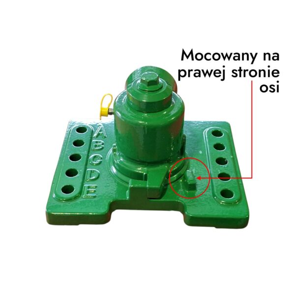AL208466 AL203975 AL176709 AL164616 Uchwyt skrętny błotnika R zam.